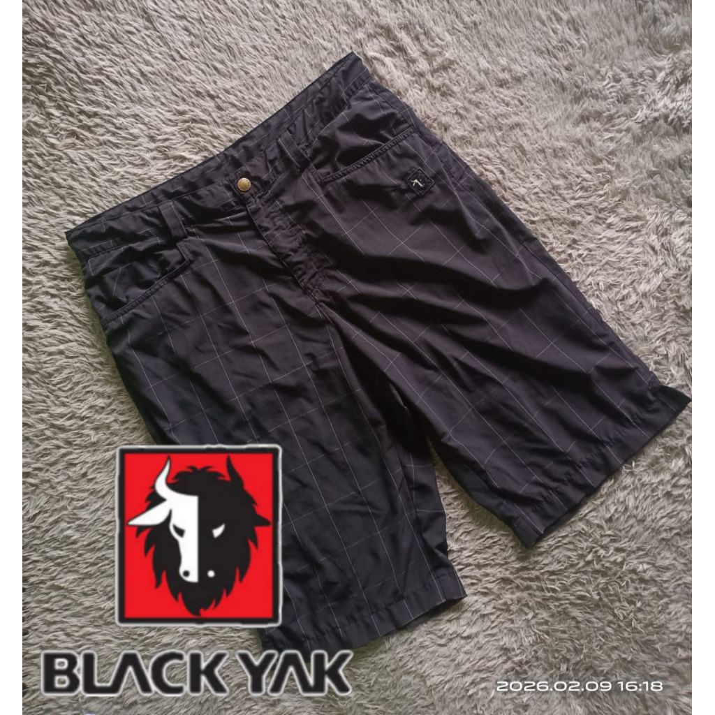 celana pendek ¾ gunung BLACK YAK second brand