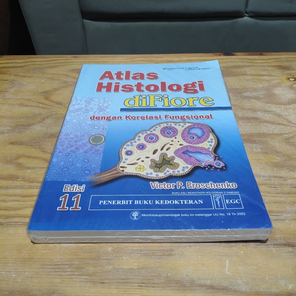 Buku Atlas Histologi Difiore dengan Korelasi Fungsional
