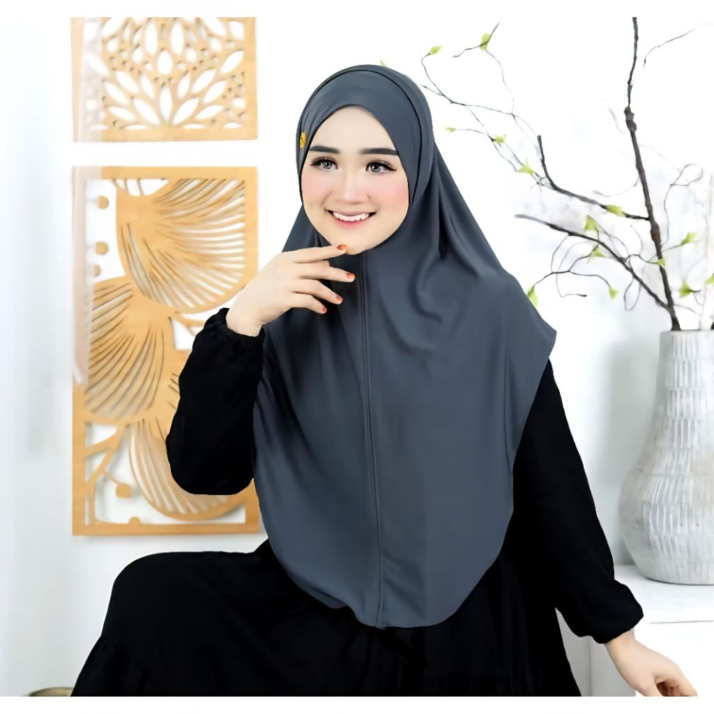 MARISA HIJAB INSTAN - HIJAB INSTAN DAILY TERBARU HIJAB JUMBO TERBARU BAHAN JERSEY zoya