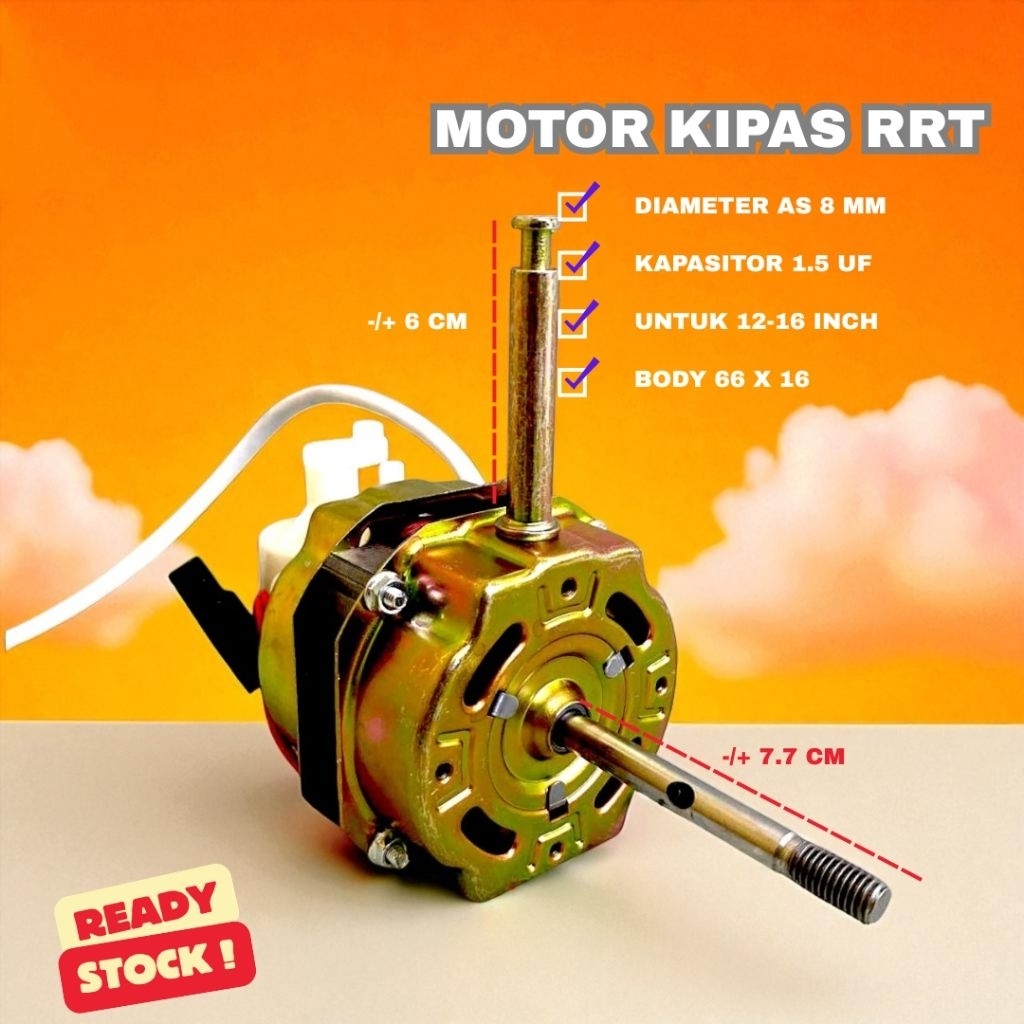 BTM - DINAMO KIPAS mesin kipas angin berdiri duduk 12 ~ 16 inch umum RRT universal