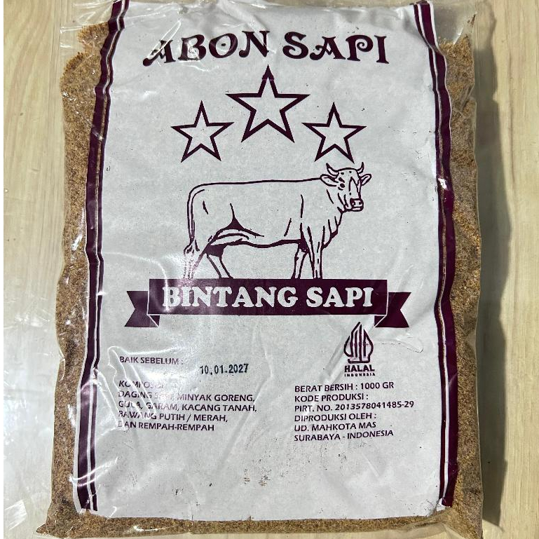 abon sapi cap bintang sapi pasar online makassar