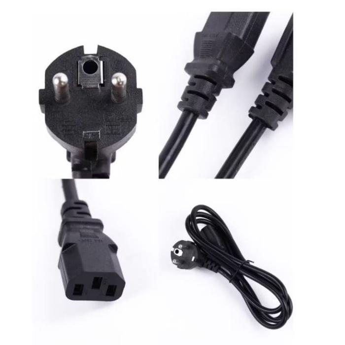 Kabel Power CPU PSU Komputer PC Monitor dan Elektronik Lainnya