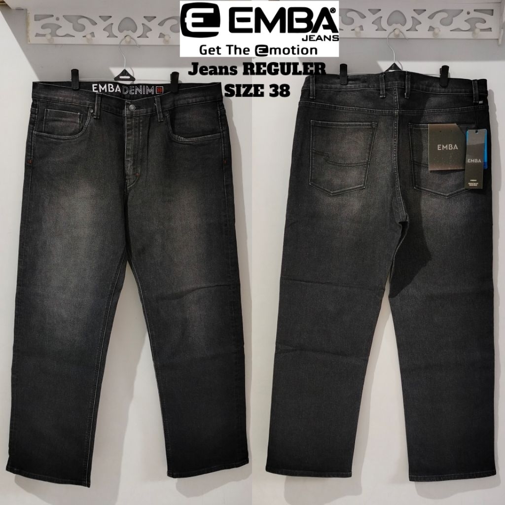 CELANA EMBA CELANA PANJANG JEANS & KATUN EMBA SALE ORI SIZE 38