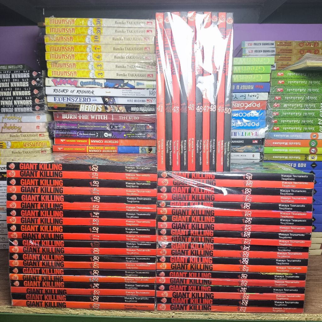 Set Komik Giant Killing volume 1-50
