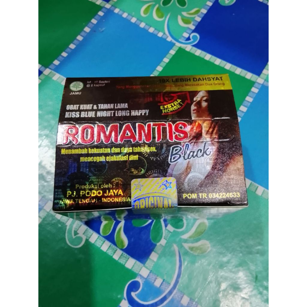 ORIGINAL KAPSUL ROMANTIS BLACK BISA COD