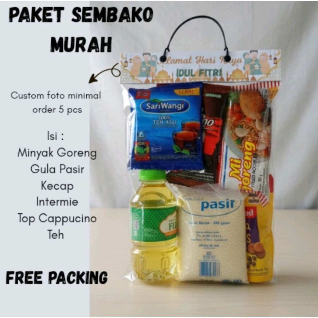 PROMO Paket Sembako Idul Fitri / Sembako Murah / Parcel Sembako / Sembako Lebaran / Parcel Murah