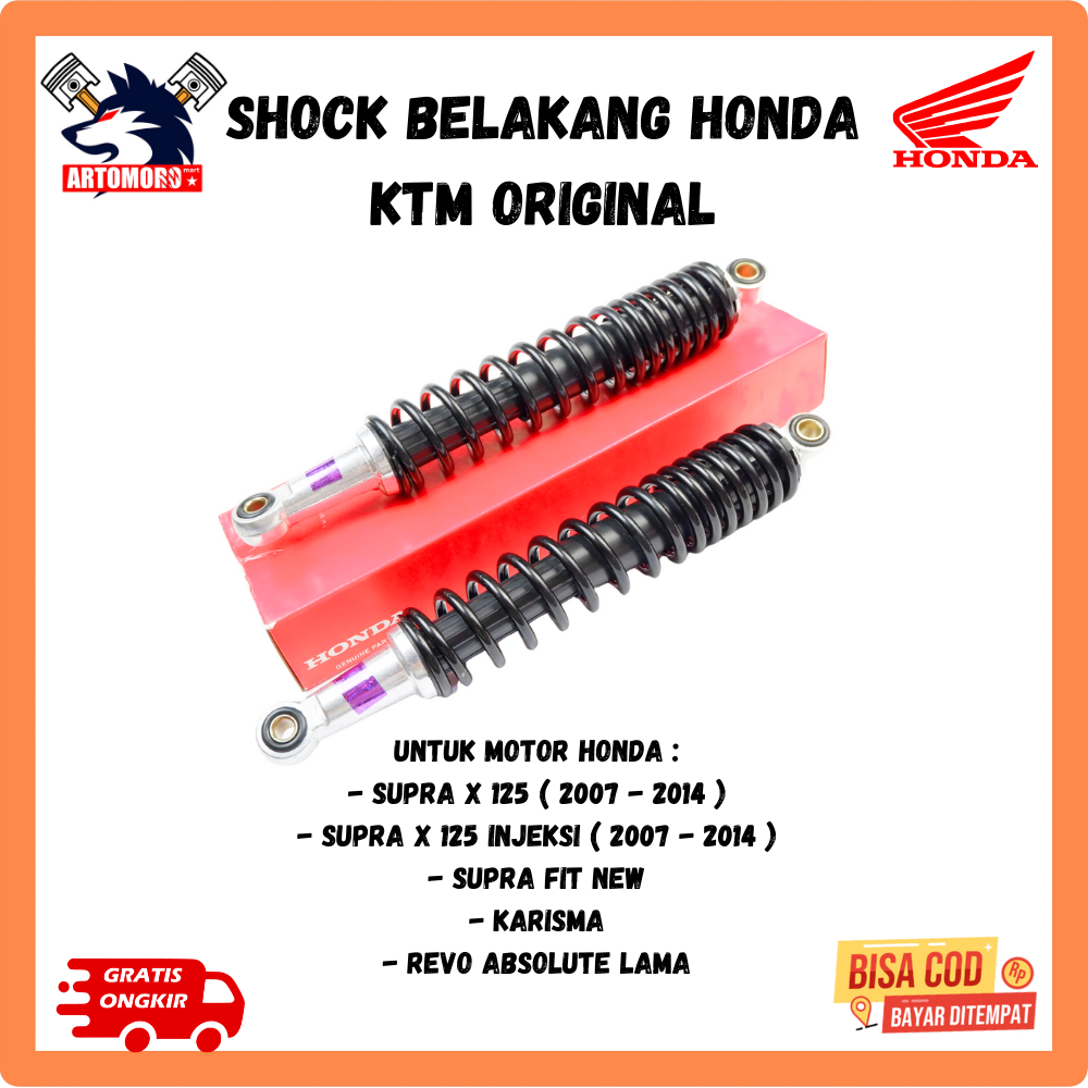 shock belakang supra x 125 KTM original