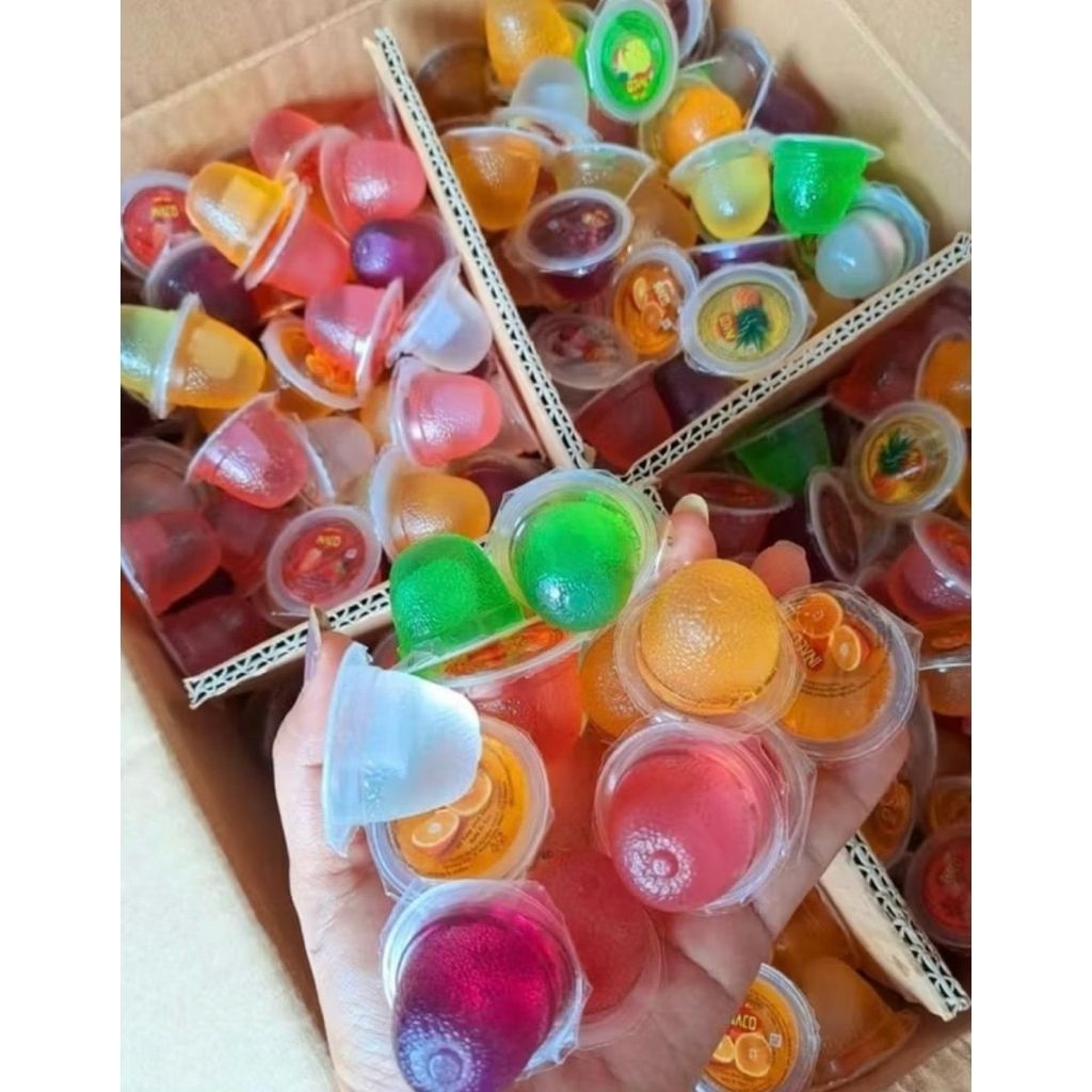 Jelly Inaco 10kg dengan Rasa Buah Mix, Tanpa Pemanis Buatan