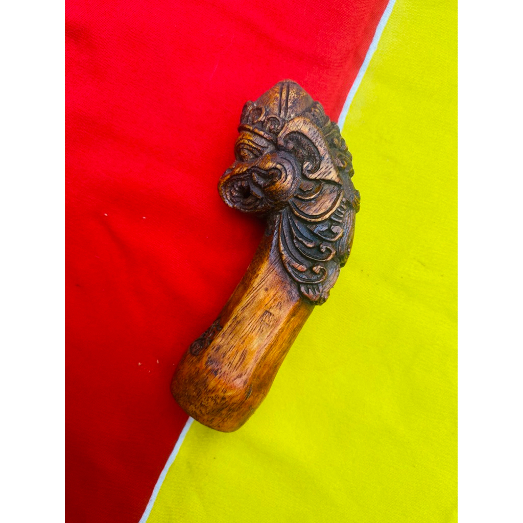 Jatayu ada ukiran makoro deder keris | handle keris | hulu keris | gagang keris | danganan keris