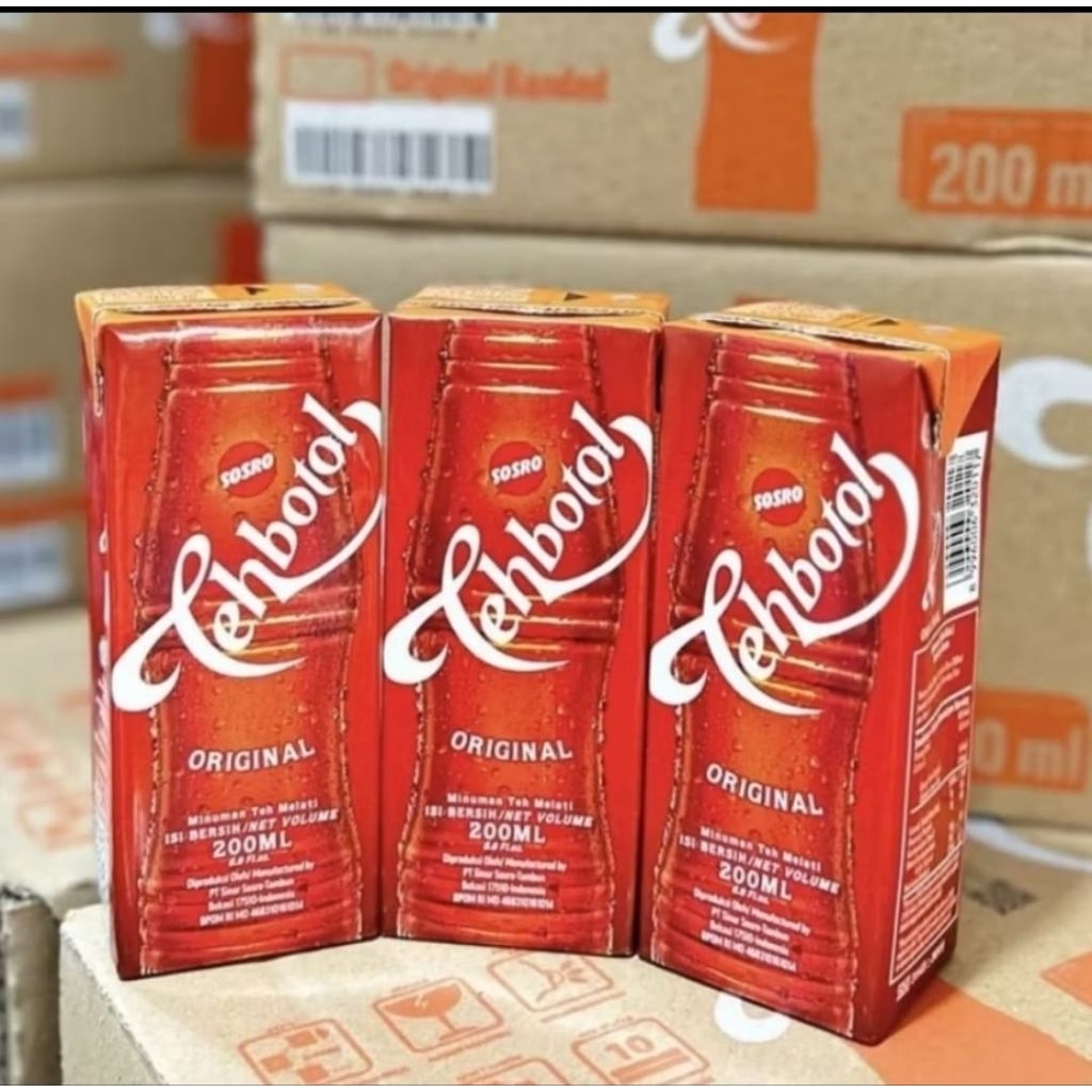 Teh Botol Sosro 200ml 1 Dus isi 24