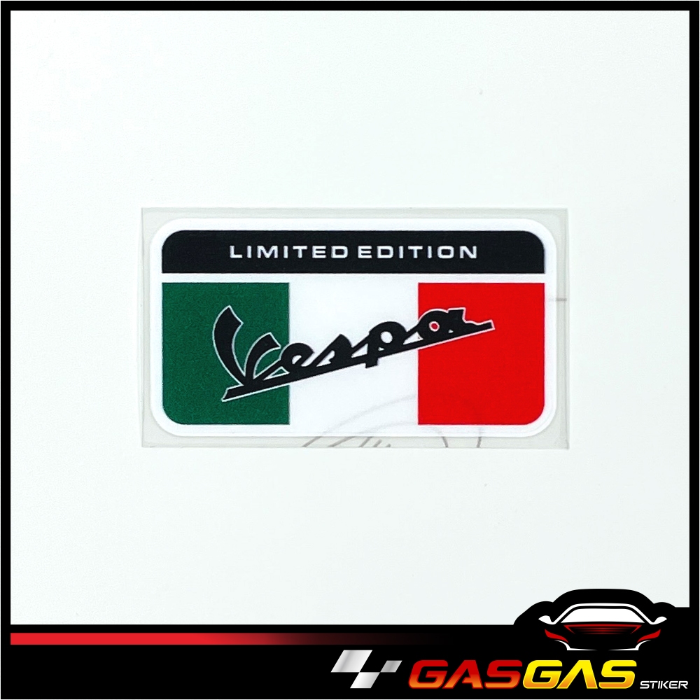 Stiker SCOOTER | Stiker VESPA Limited Edition | Tahan Air dan Badai | Vinyl Kualitas Premium