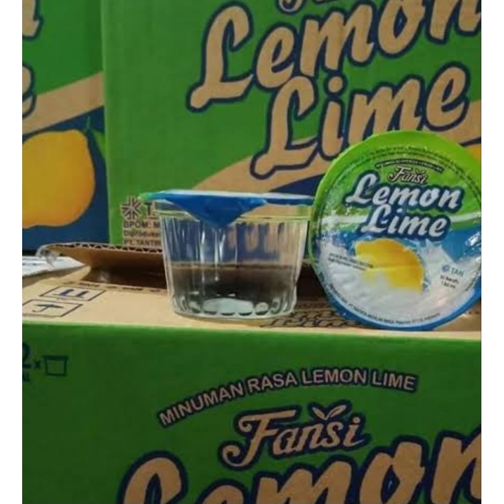 Minuman Lemon Lime Fansi isi 32 pc perdus