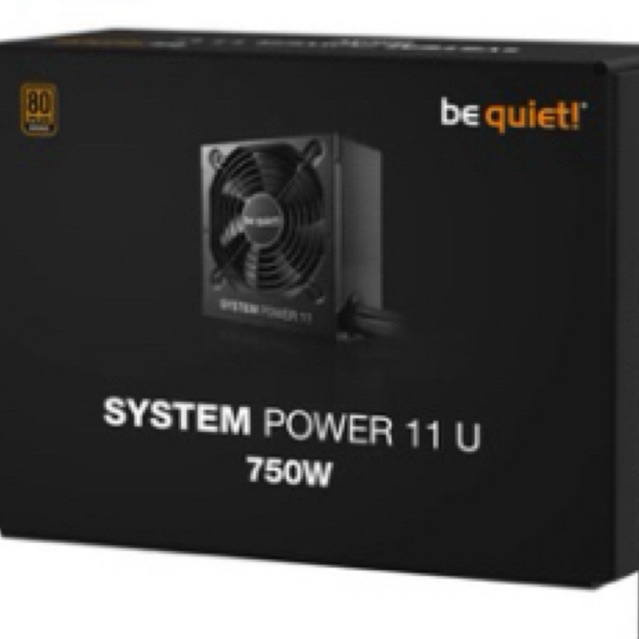 PSU GAMING BE QUIET  SYSTEM POWER 11U 750W 80+ BRONZE
