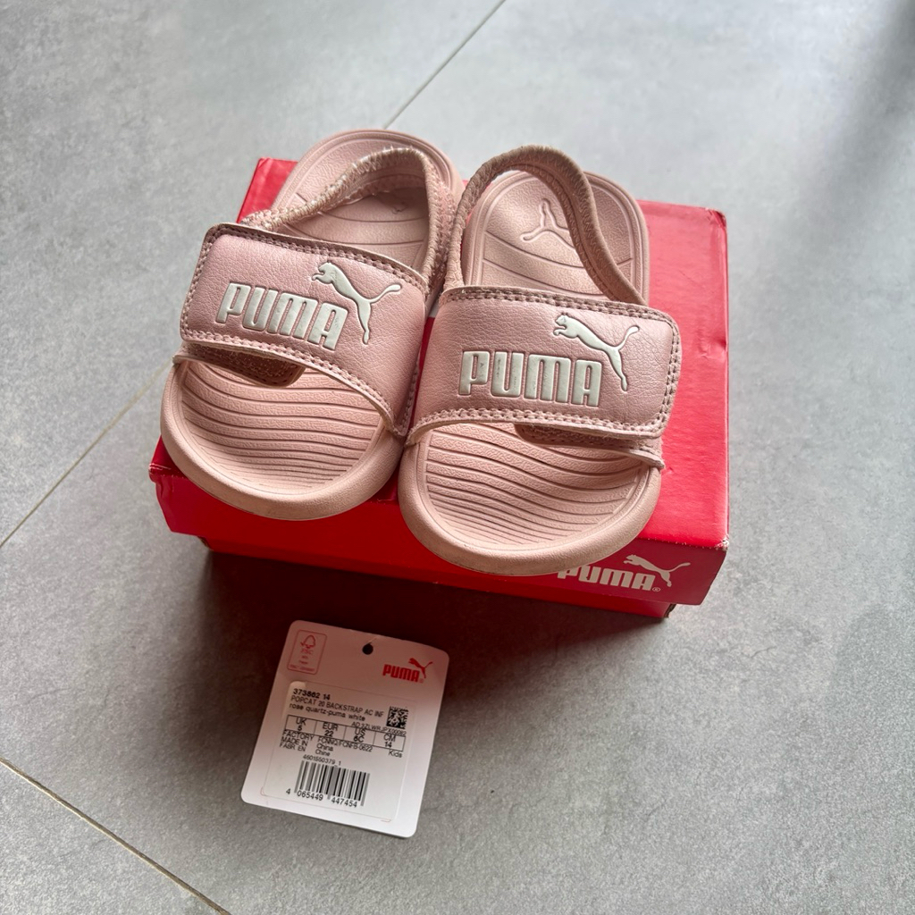 Sandal Anak Puma Pink size 22