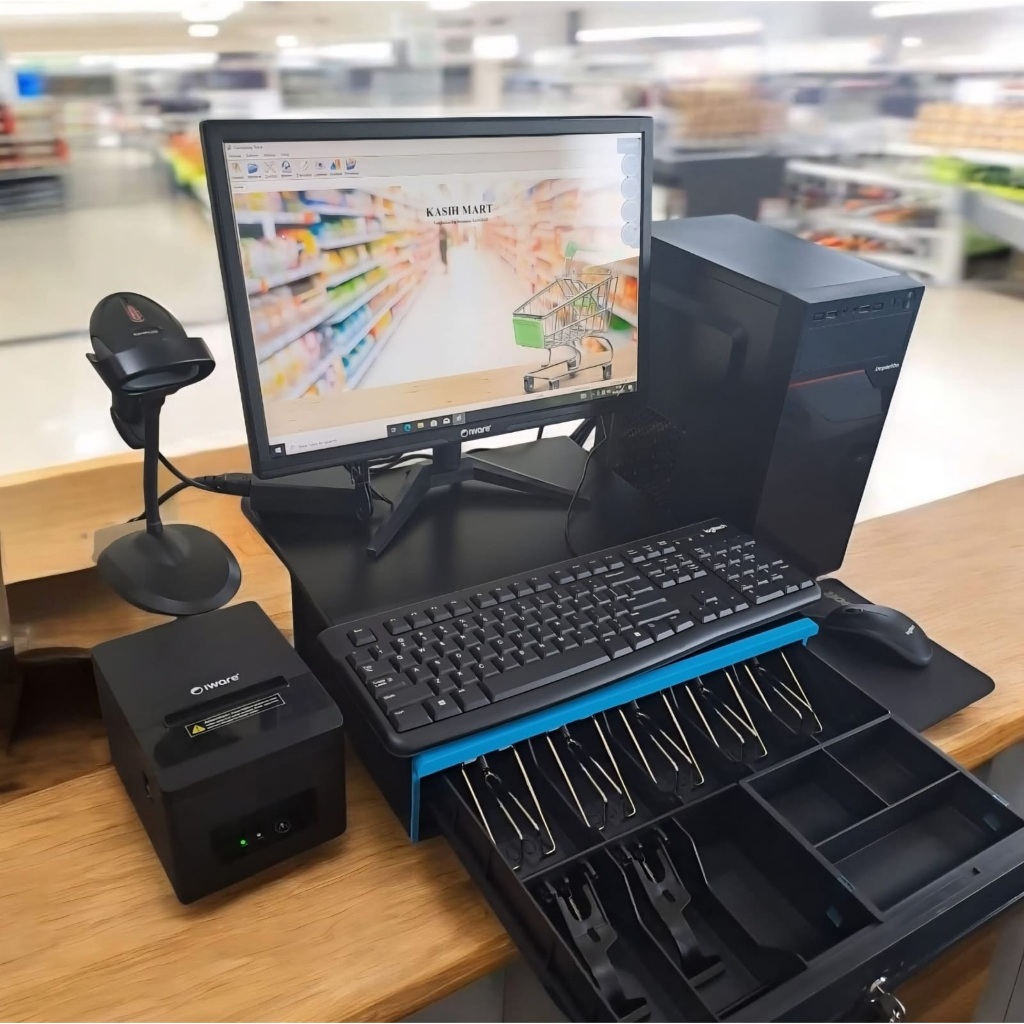 Full Set Komputer Kasir PAKET-A