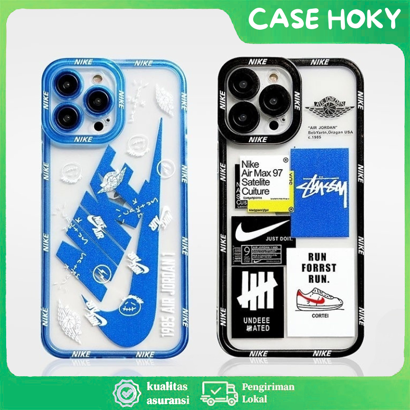 Case Untuk Realme 2 Pro C12 C15 C21Y C25 C25S C25Y Narzo 20 30A 50A Silicon Casing Sporty Biru Hitam