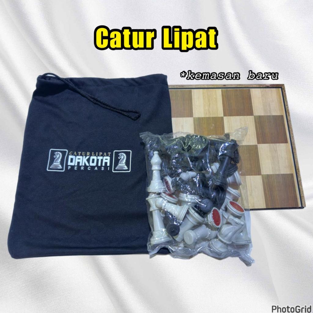 Papan Catur Percasi / CATUR LIPAT FREE TAS