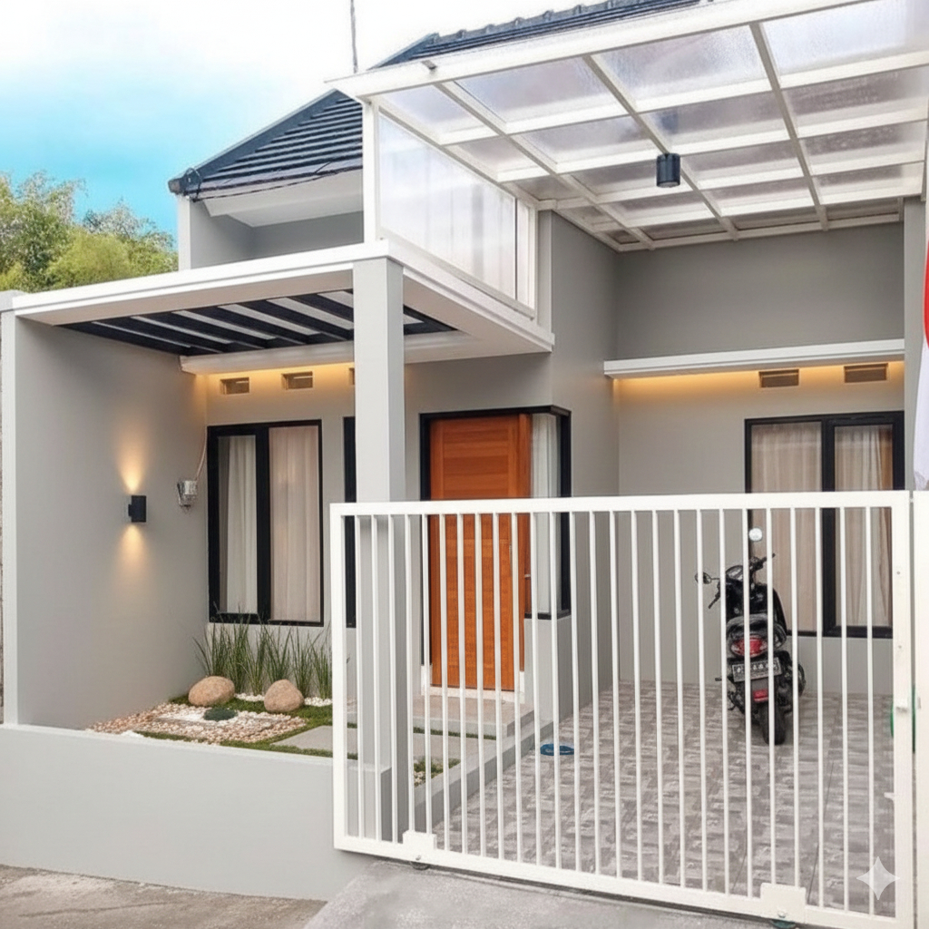 Pagar Besi Hollow Minimalis