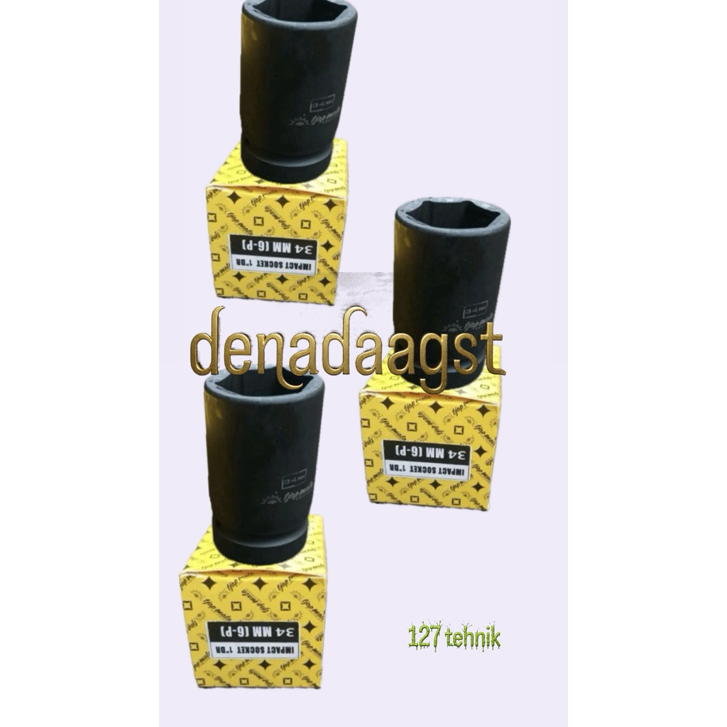 mata shock 34mm / mata socket impact 1 inch 34mm