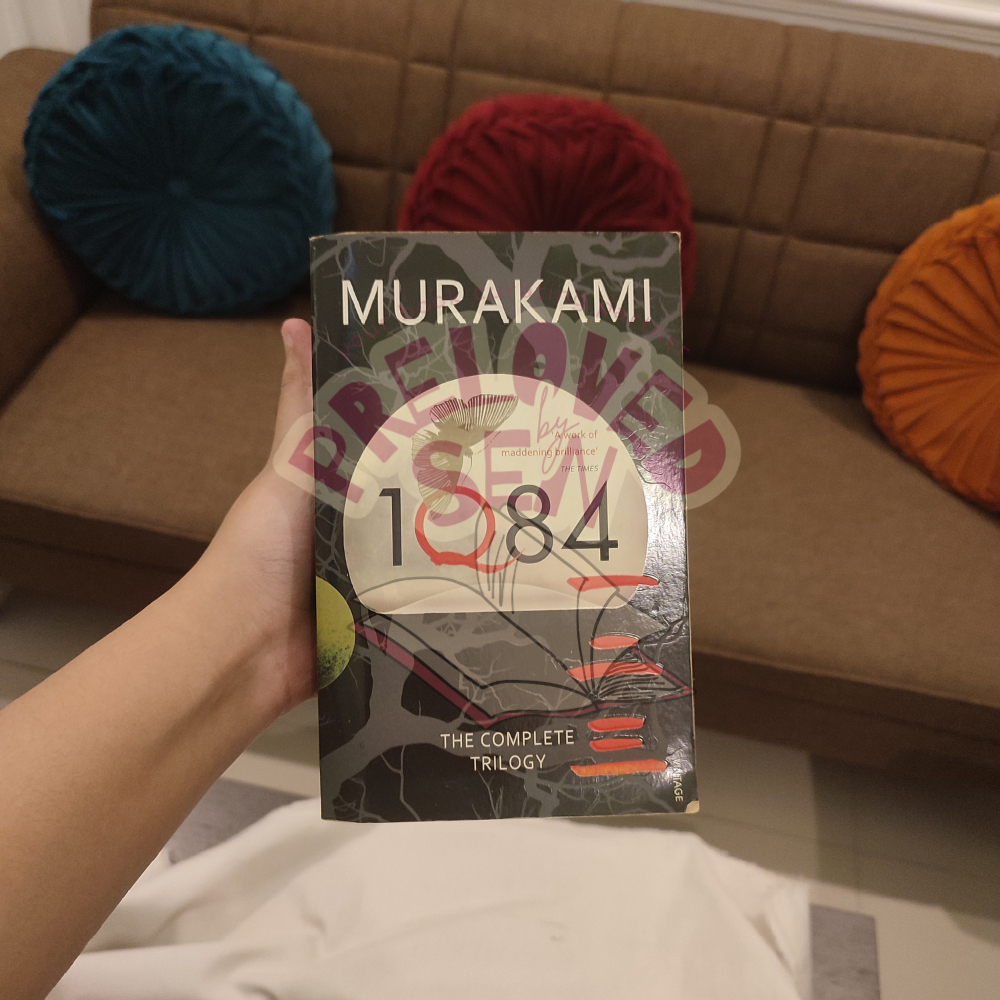 [BACA DESKRIPSI] 1Q84 BY HARUKI MURAKAMI PRELOVED ENGLISH NOVEL BOOKS BOOK BUKU INGGRIS