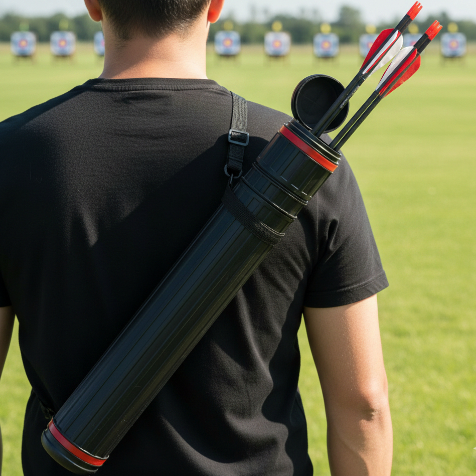 Arrow Tube Tabung Arrow untuk menyimpan arrow / Back Quiver / Quiver Tabung Expandable 64 cm - 106 c