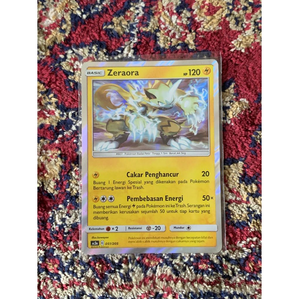 Zeraora Pokemon Indonesia