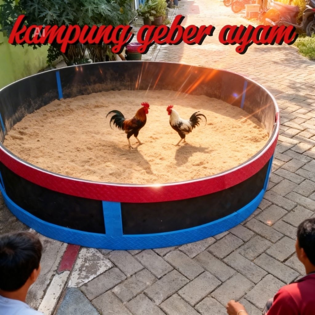 Geber Ayam Tebal Bahan Kuat – Tempat Latihan & Arena Ayam Adu, Cocok untuk Semua Jenis Ayam - Diamet