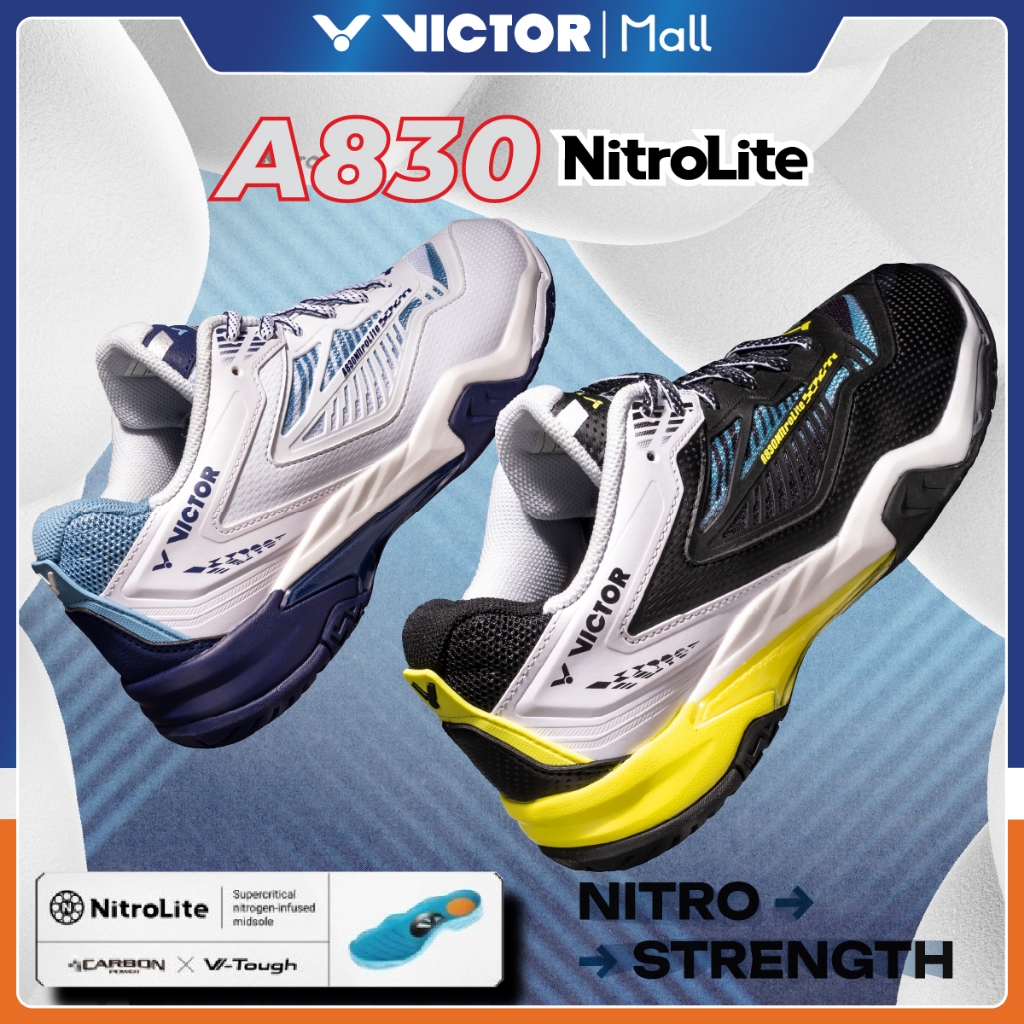 Sepatu Badminton VICTOR A830 Nitrollite / A830nitrolite A / A830 Nitro Lite NL
