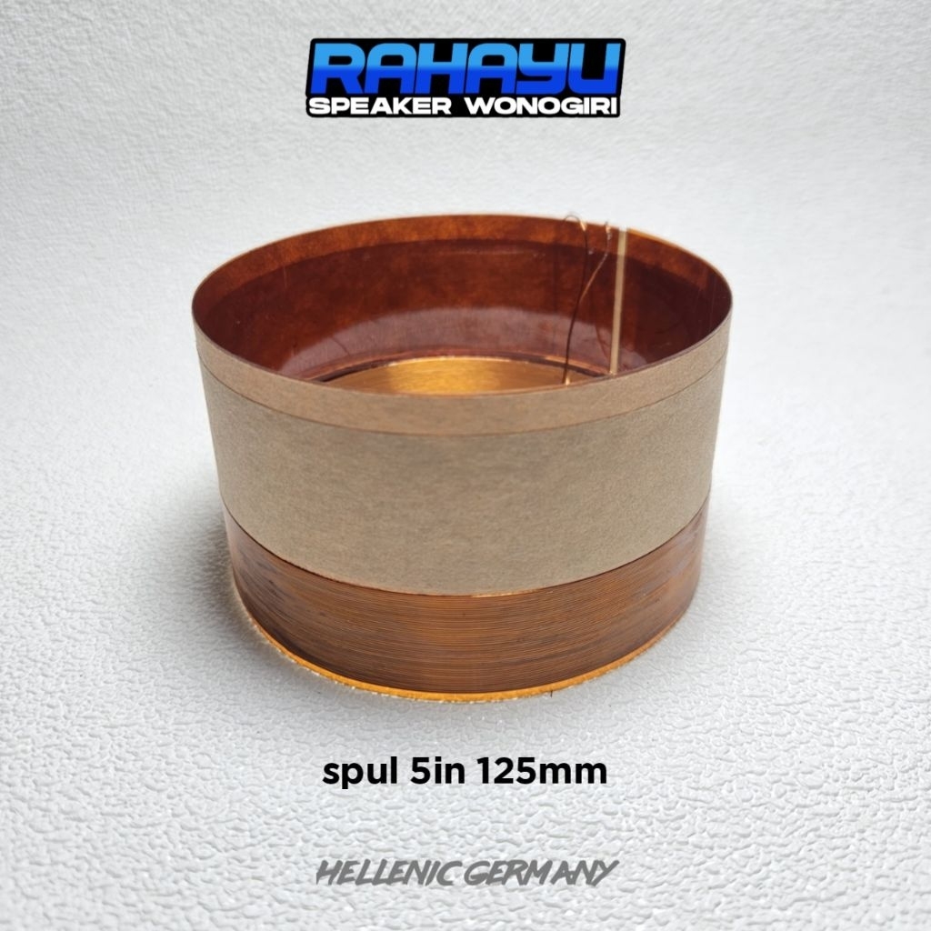 spol spul speaker 5 in 125mm lilitan in out spol berkualitas balap