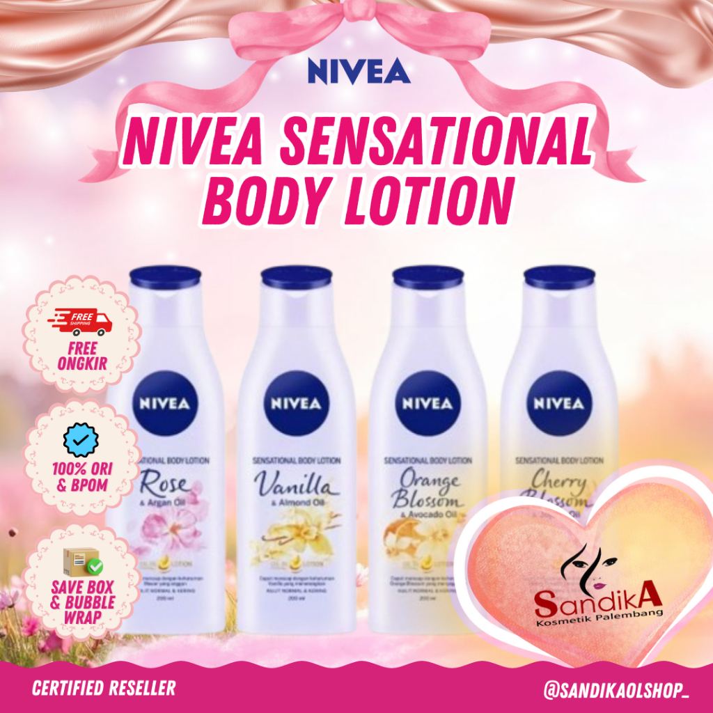 Nivea Sensational Body Lotion 200ml/Nivea Body Lotion