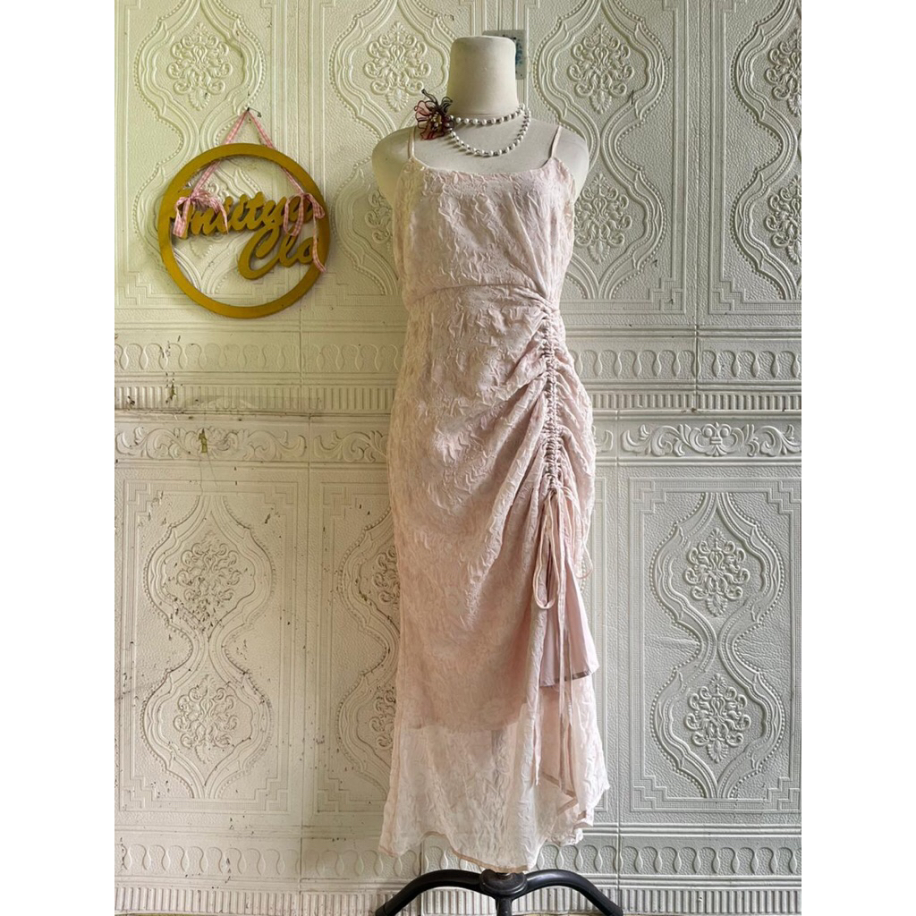 Fairy dress serut dress korean fairy soft mocca