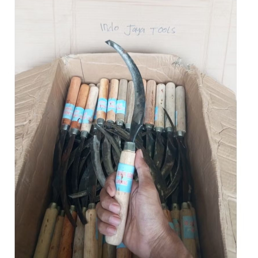 Grosir Arit padi gerigi manual 35cm /arit padi murah tajam