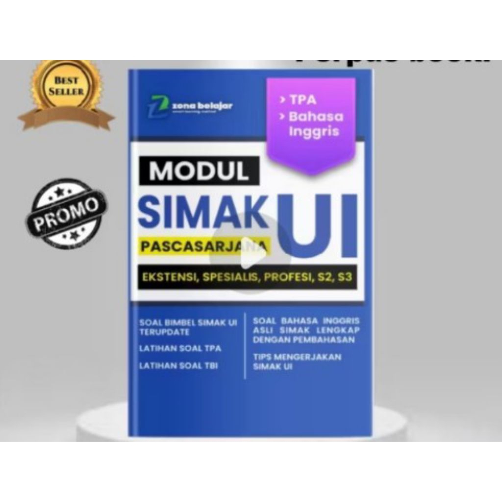 BUKU MODUL SIMAK UI EKSTENSI,SPESIALIS,PROPESI S2,S3