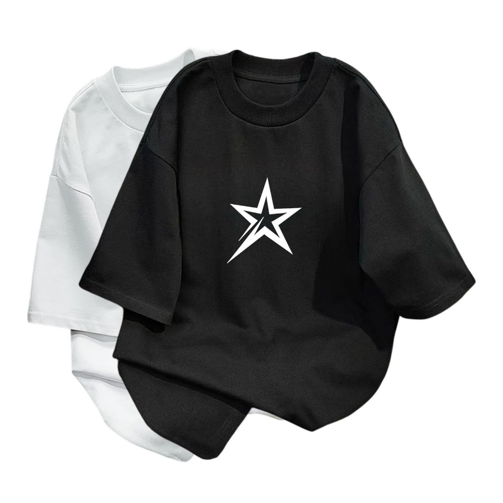 INFILESS T-shirt Bintang Star Pentagram - Kaos Unisex