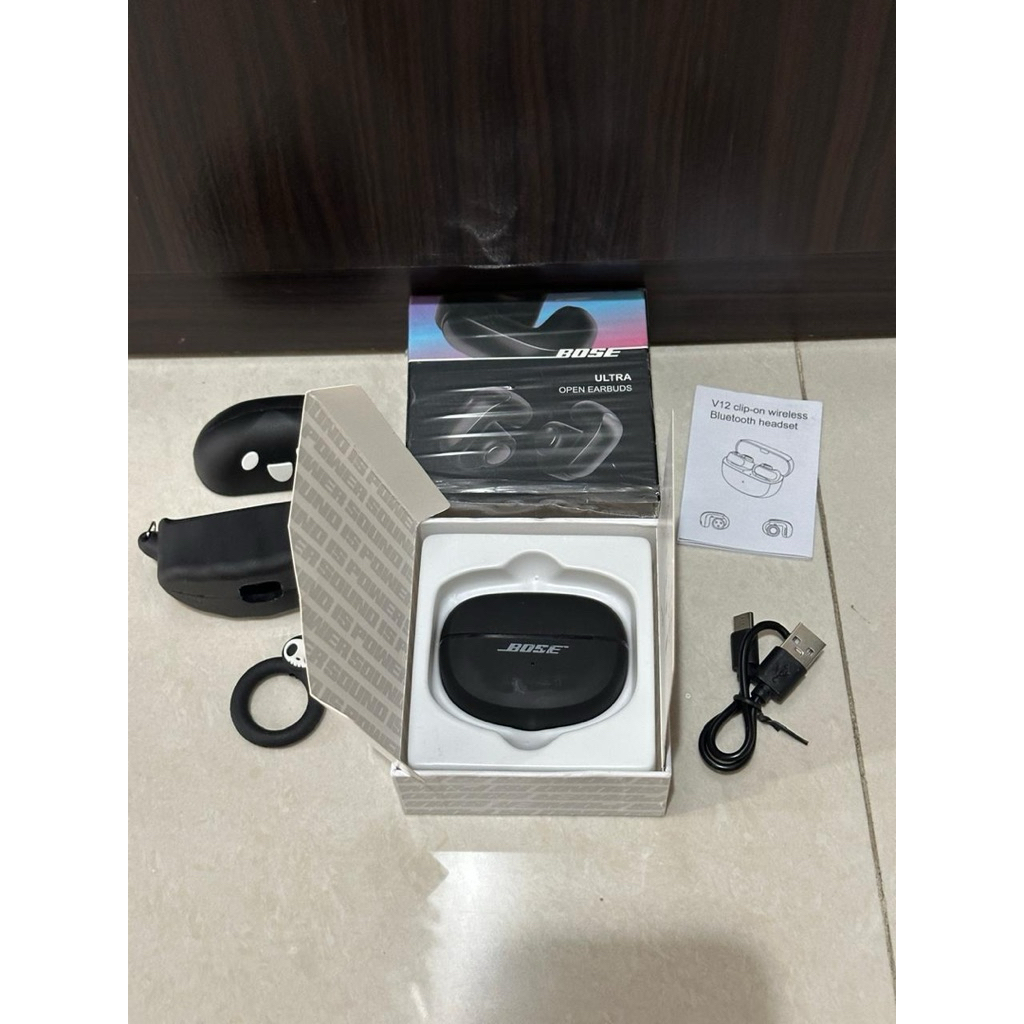 Bose Ultra Open Earbuds Bluetooth Earphone / Headset (Bukan Original)