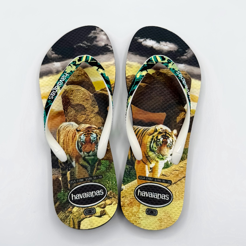 Sandal Jepit Wanita Hawaii Karet Datar Anti Slip Tahan Lama, Lembut, Nyaman, Tidak Menekan Jari Kaki