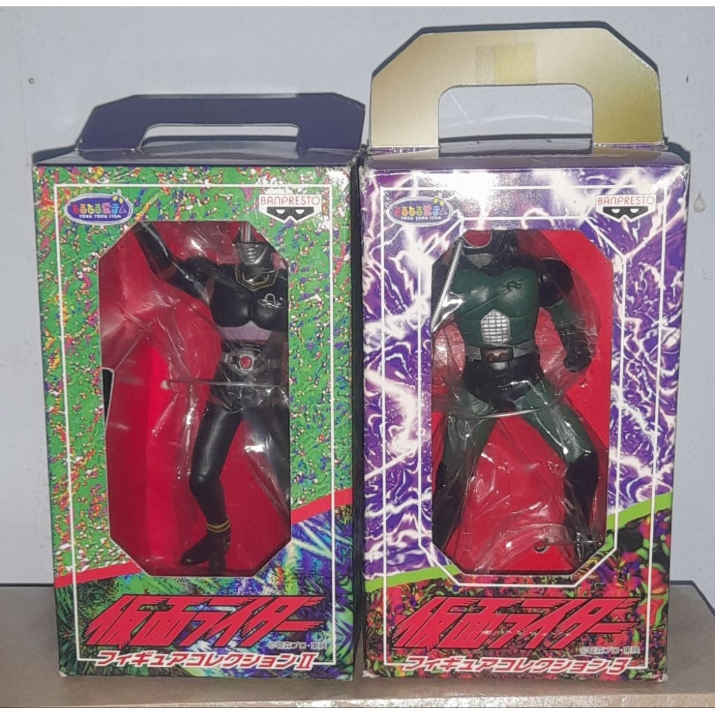Action Figure DX Stand Base Kamen Rider Black dan Black RX Toru Toru item Series MISB(NOS) - One Set