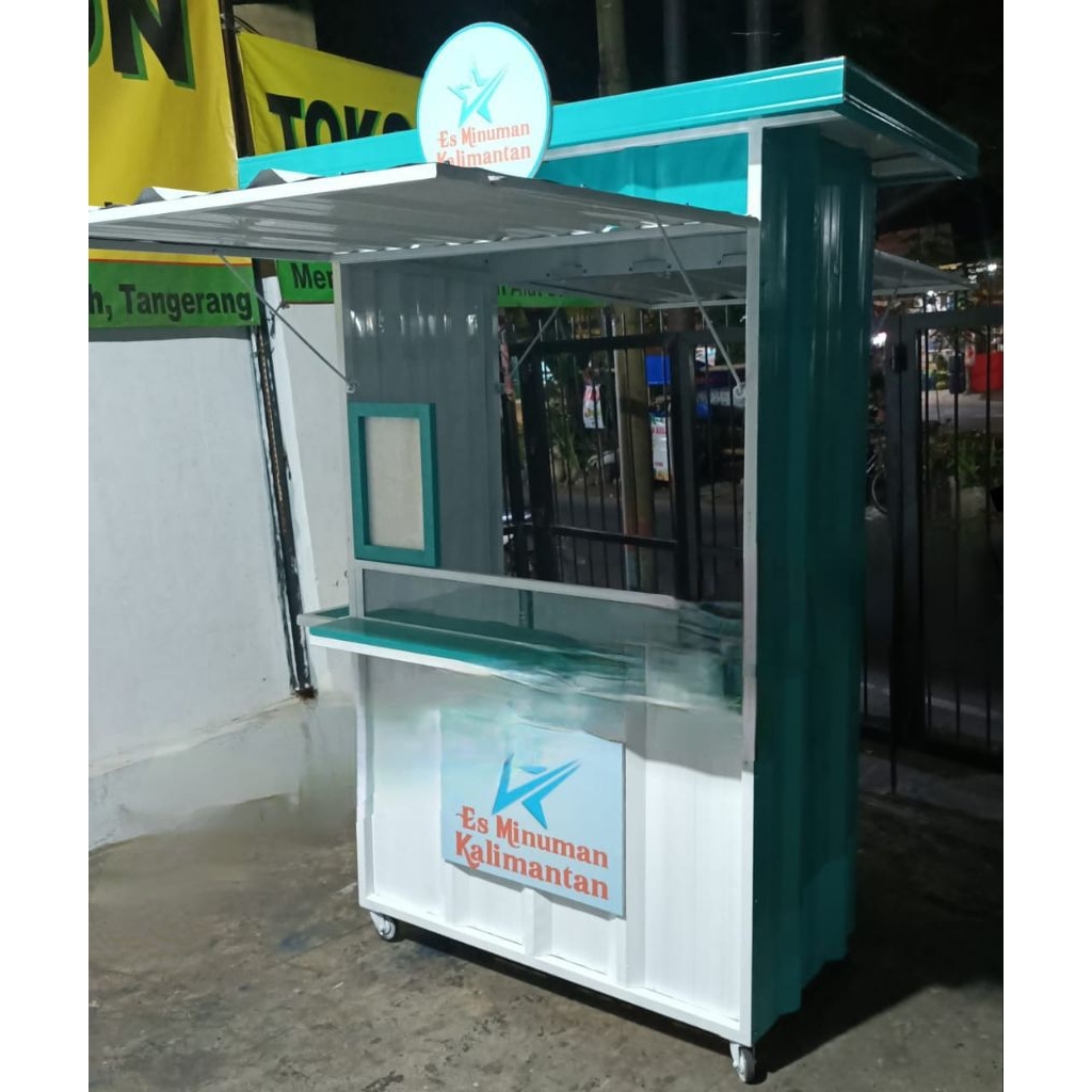gerobak kontener semi