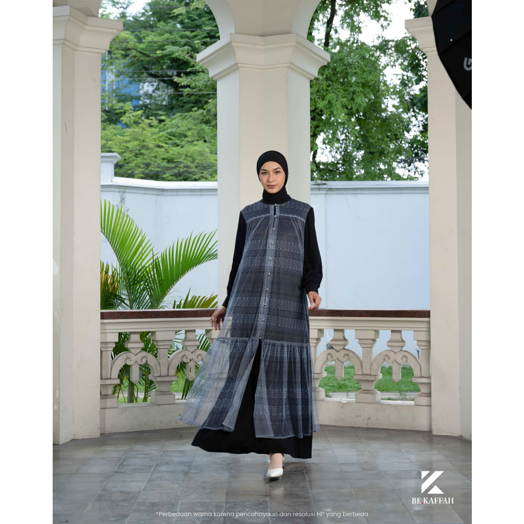 GAMIS AJWA BE KAFFAH, DRESS MEWAH, GAMIS RAYA