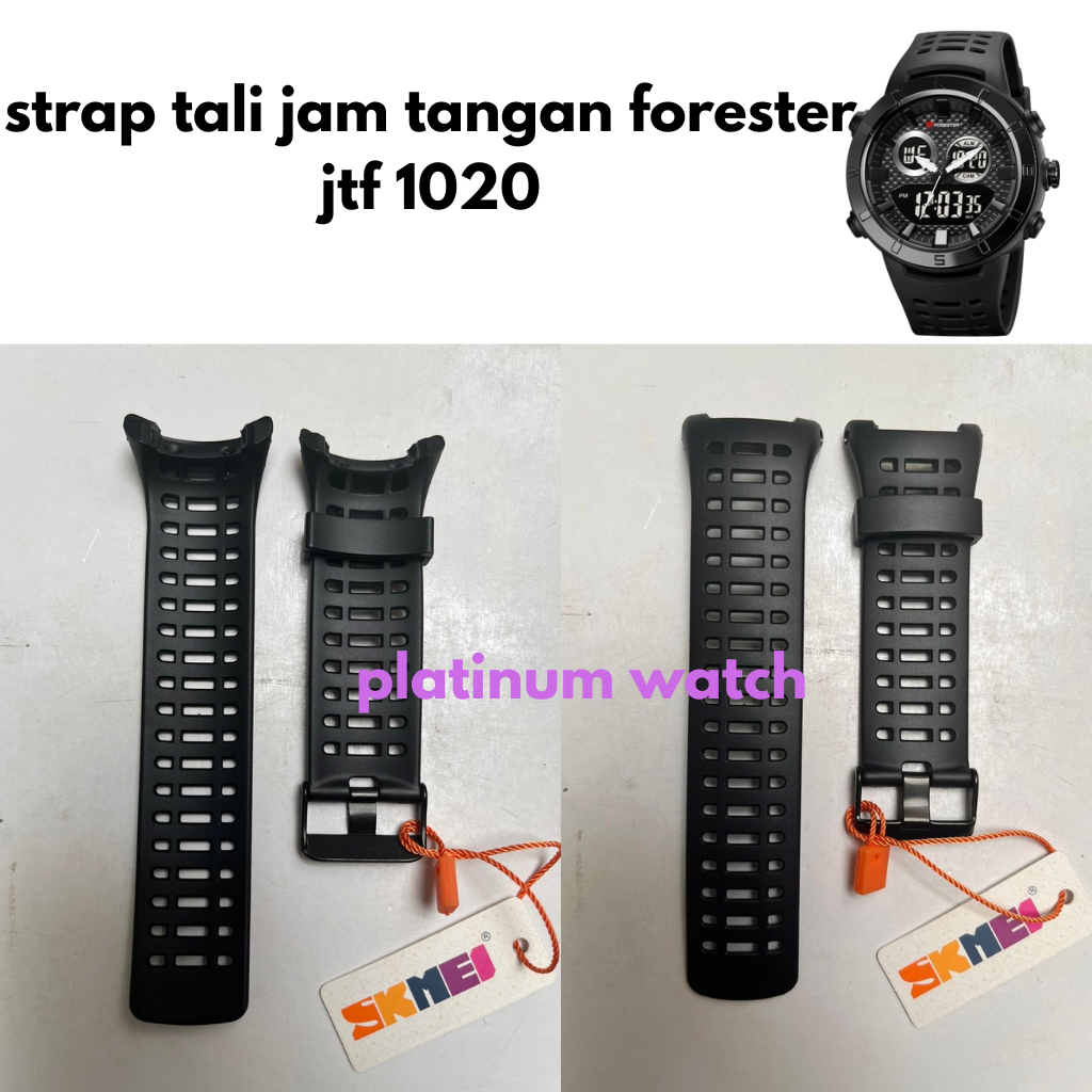 STRAP JAM TANGAN FORESTER1020 FORESTER 1020 JTF 1020 JTF1020 JTF-1020