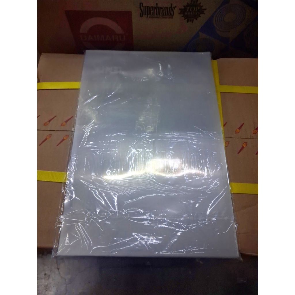 Map L Plastik Putih | Map Dokumen Kantor & Sekolah | 1Pak= 12Pcs