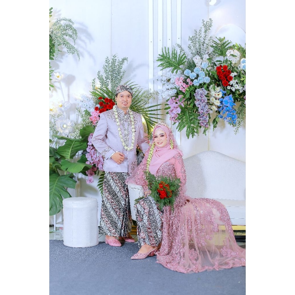 preloved kebaya panjang belah depan