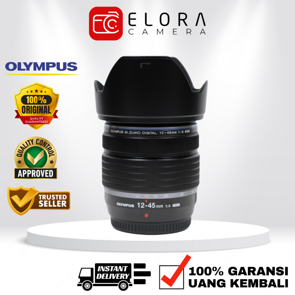 Olympus M.Zuiko 12-45mm F4 Pro / Lensa Olympus M Zuiko 12-45 mm F 4 Pro