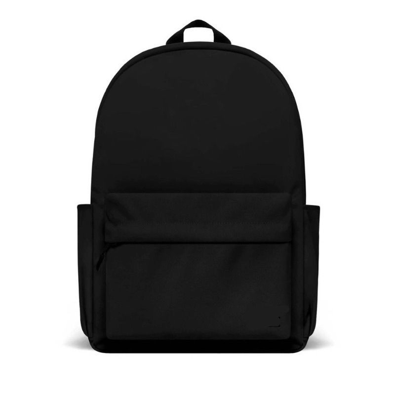 Backpack Tas Ransel Pria Wanita Polos Hitam Laptop  Tas sekolah Anak Simpel Kekinian