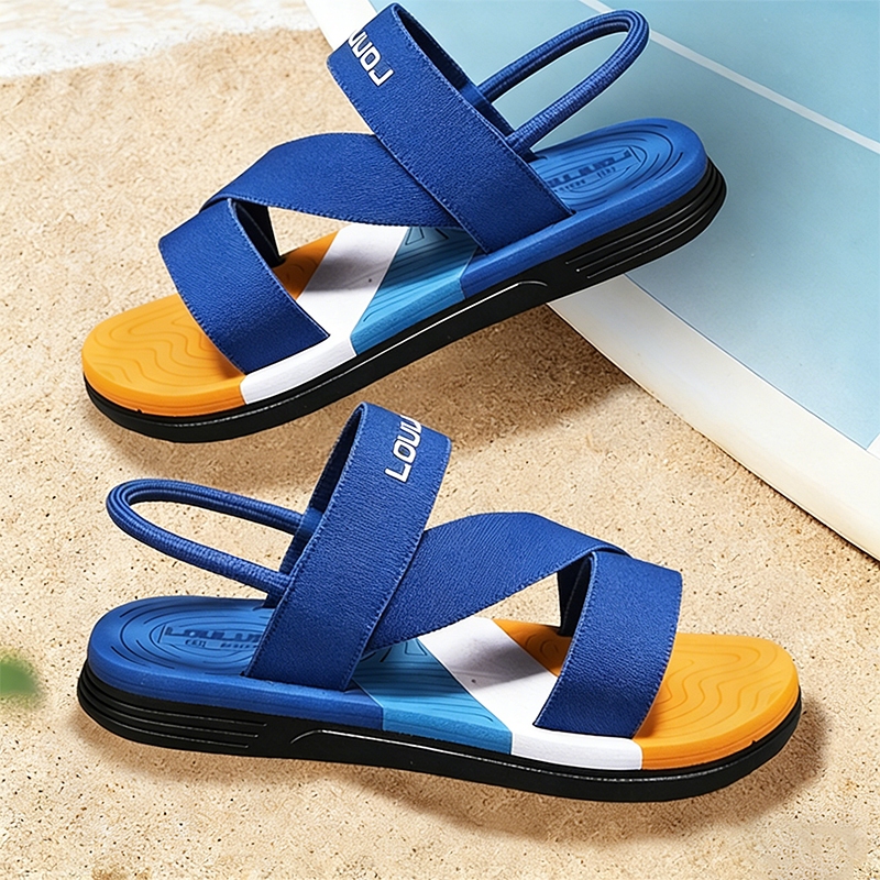 sandal crocs sandal gunung  sandal karet pria sandal pantaisandal kasual pria sandal luar ruangan