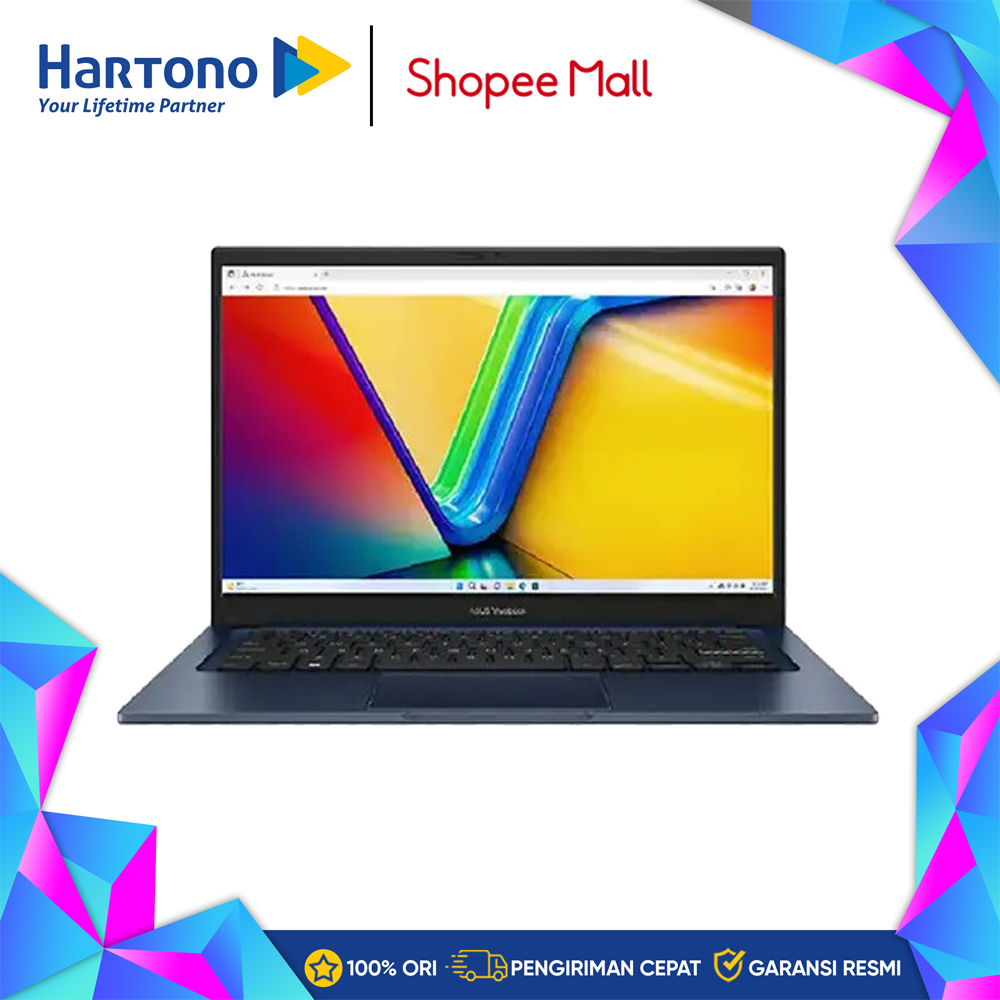 Asus Laptop Notebook Vivobook A1404VA-VIPS3821M Intel Core I3-1315U 90NB10I1-M01M20