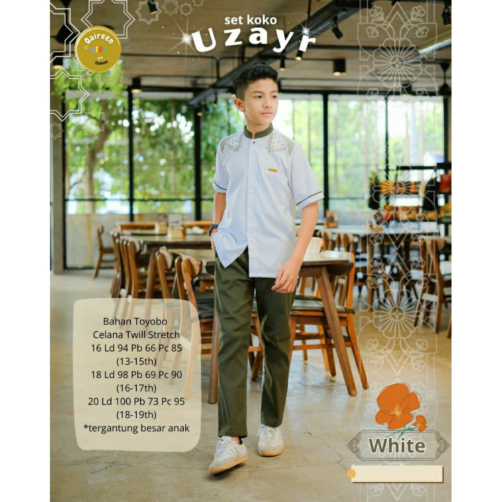 FREE GIFT NEW SET KOKO UZAYR ANAK BY QAIREEN