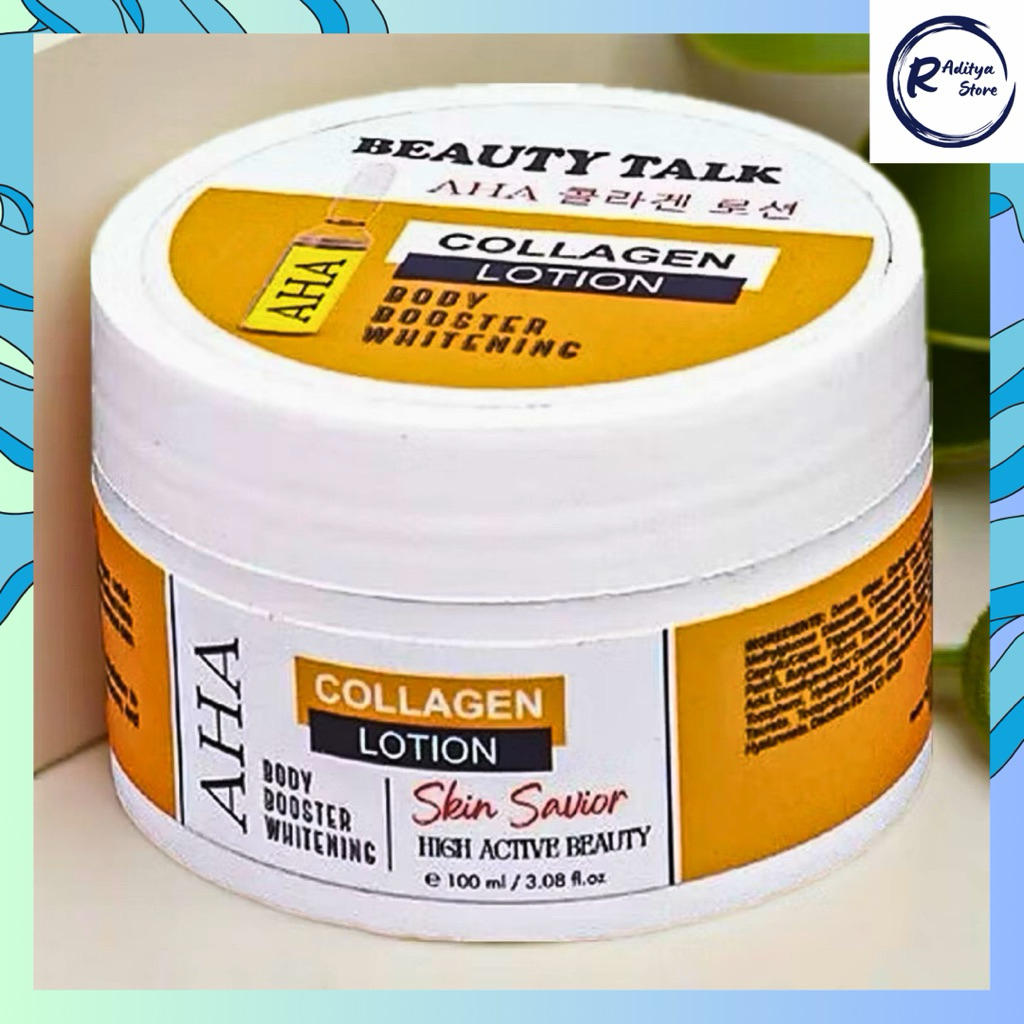 BEAUTY TALK AHA Collagen Lotion Body Booster Whitening