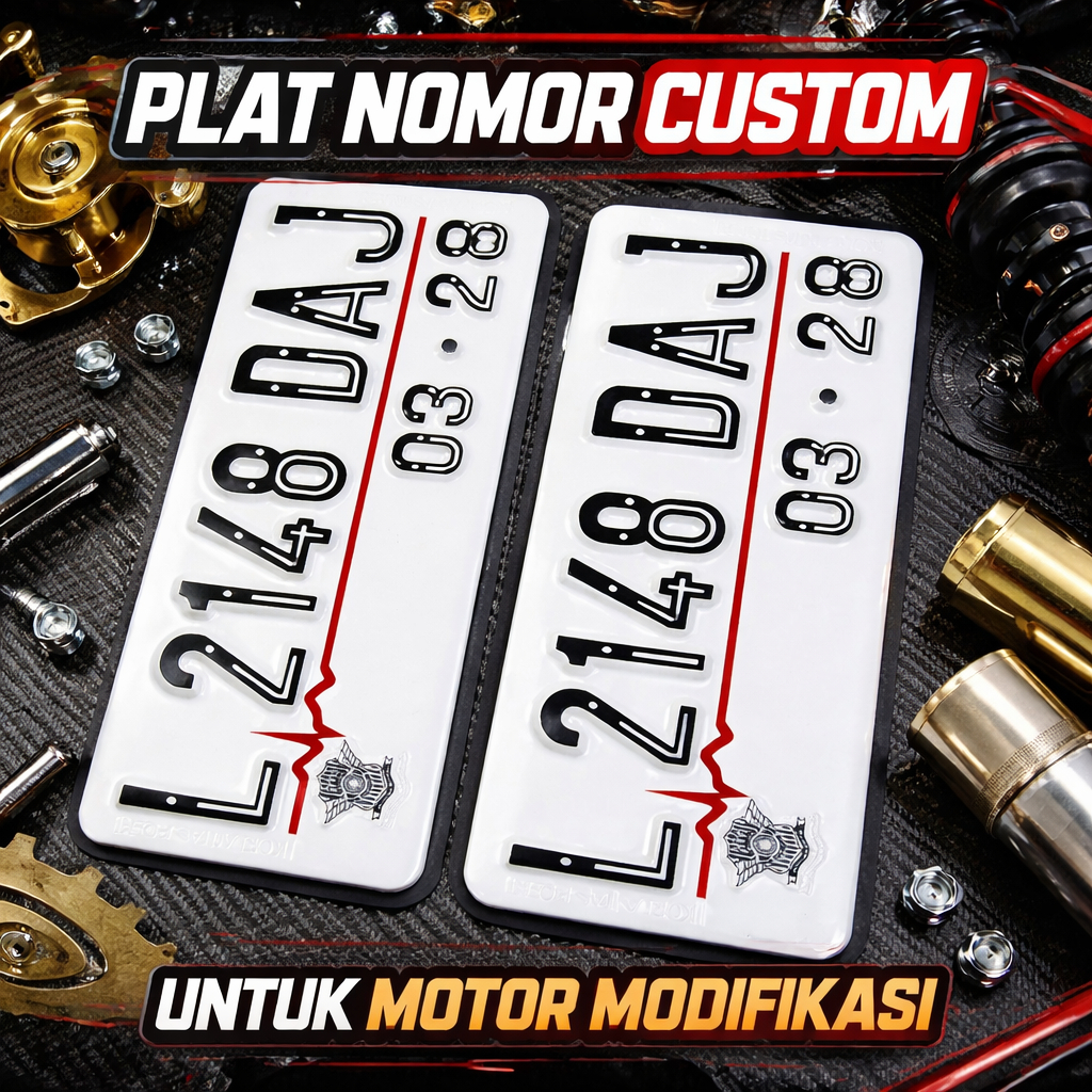Plat Motor Baut Tanam