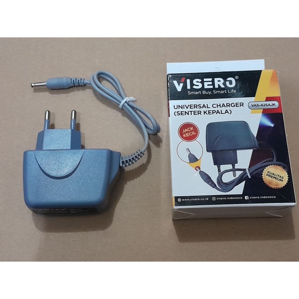 CHARGER SENTER KEPALA ABU JAK KECIL UNIVERSAL